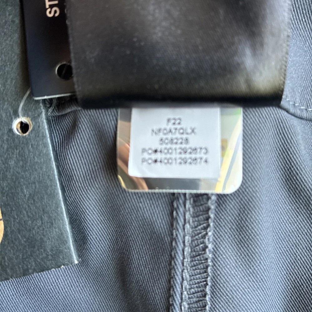 The North Face Womens Plus Standard Pants Size 24W Gray Work Commuter Travel New